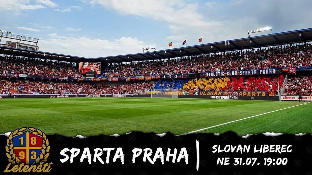 V neděli se vidíme na Letné! 
První ligové kolo a doma přivítáme Liberec.
Pojďme navázat na návštěvu s Vikingem a fanatickým supportem dotlačit Spartu k vítězství.
Lístky kupujte online na https://sparta.enigoo.cz/app/tickets/events (POZOR! Pokud nekoupíte do pátku, bude lístek o 50kč dražší…)